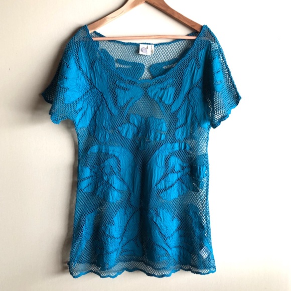 anthropologie beach cover up